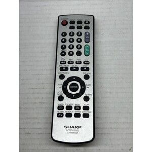 Sharp LCDTV/DVD Remote Control GA480WJSA - Tested - Genuine